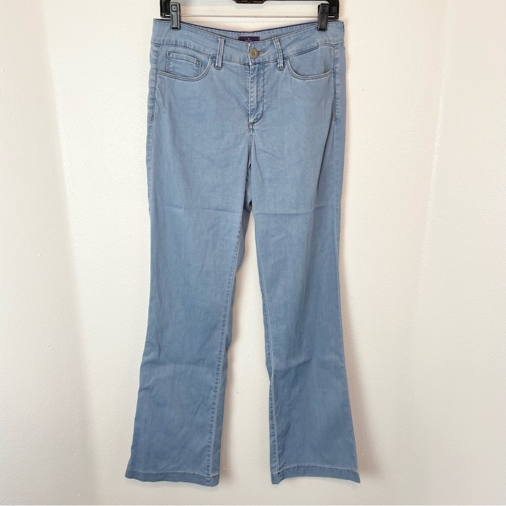 NYDJ Claire Chambray Trouser Lift & Tuck Size 8